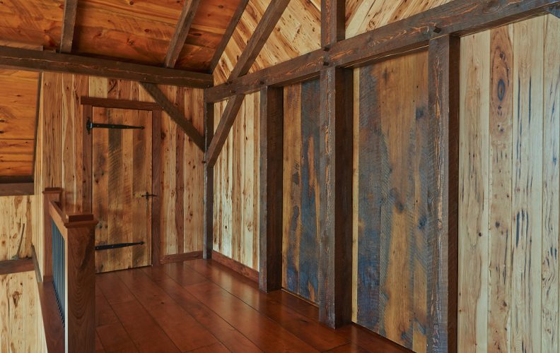Cherry, Natural Character, Antique Mahogany Stain - cabin