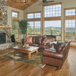 White Oak, Natural Character, New England Walnut Stain