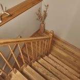 White Oak, Natural Character, New England Walnut Stain