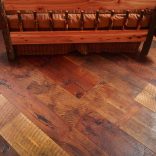 Reclaimed Heart Pine, Natural Face, Custom Finish