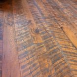 White Oak, Skip Planed, Black Bleed, Molasses Stain