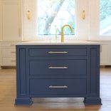 Live Sawn White Oak, Glacier Park Stain- kitchen island