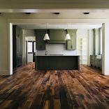Reclaimed Oak, Natural Face, Custom Natural Finish - kitchen