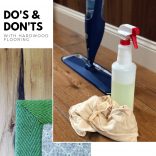 examples to do to maintain hardwood floors