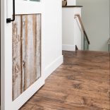 Hard Maple, Natural Character, Black Bleed, Hand Scraped, Spanish Oak stain - hallway