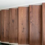 Walnut, Natural Character, Natural Finish landing stair treads