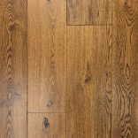 example of white oak custom stain panel