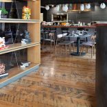 example of skip planed flooring